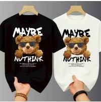 เสื้อยืดคู่ เสื้อคอกลม-แขนสั้น เสื้อคู่กับแ...