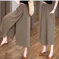 High Waist A- Line Casual Pants Women'...