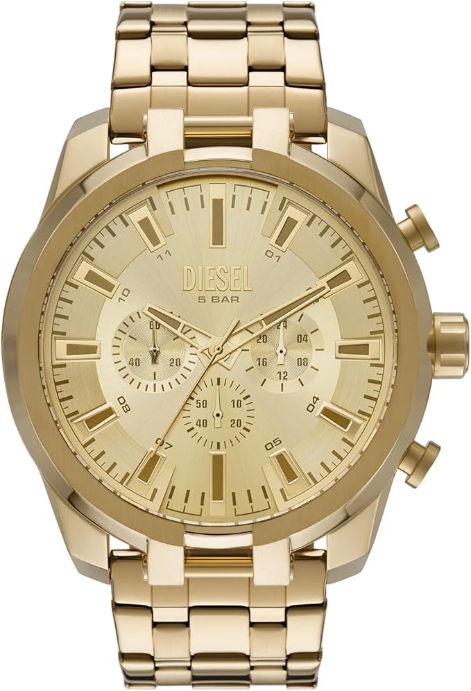 Diesel Men's Split Stainless Steel Chr...