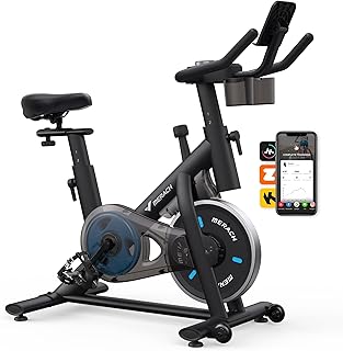 Merach Exercise Bike, Magnetic Friction Sta...